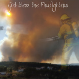 homage firefighters riskinglife savinglife burningfields